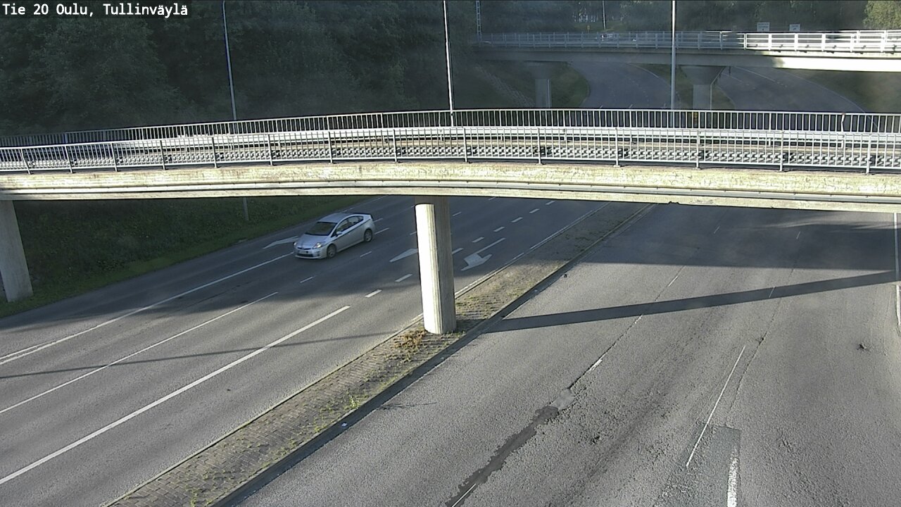 Weather Camera Image Road 20 Oulu, Tullinväylä, Oulu, Pohjois-Pohjanmaa