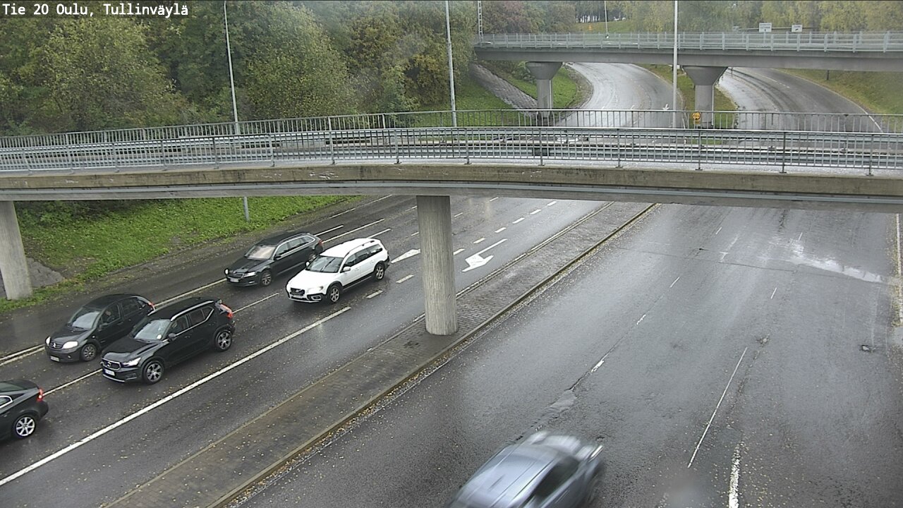 Weather Camera Image Road 20 Oulu, Tullinväylä, Oulu, Pohjois-Pohjanmaa