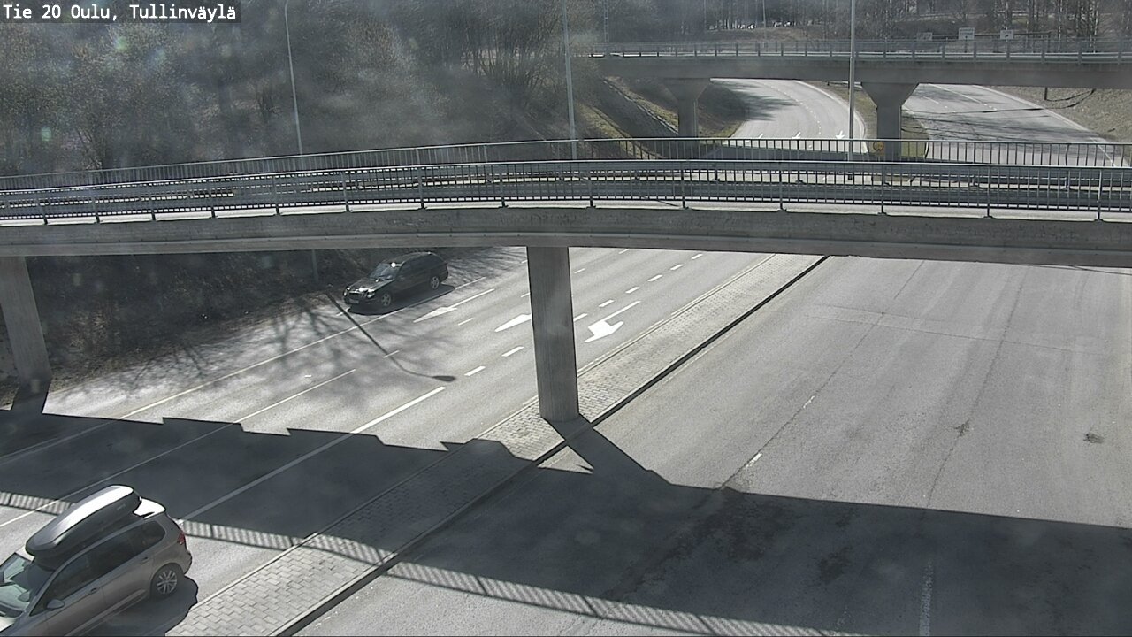 Weather Camera Image Road 20 Oulu, Tullinväylä, Oulu, Pohjois-Pohjanmaa