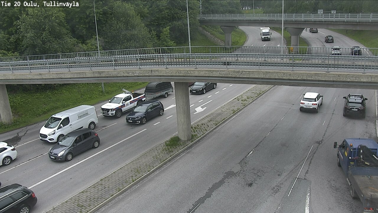Weather Camera Image Road 20 Oulu, Tullinväylä, Oulu, Pohjois-Pohjanmaa