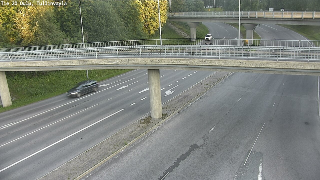 Weather Camera Image Road 20 Oulu, Tullinväylä, Oulu, Pohjois-Pohjanmaa