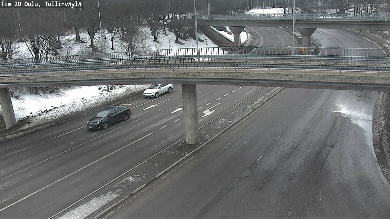 Weather Camera Image Road 20 Oulu, Tullinväylä, Oulu, Pohjois-Pohjanmaa
