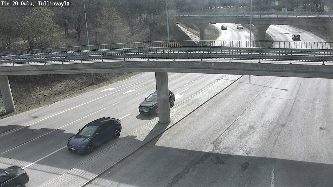 Weather Camera Image Road 20 Oulu, Tullinväylä, Oulu, Pohjois-Pohjanmaa