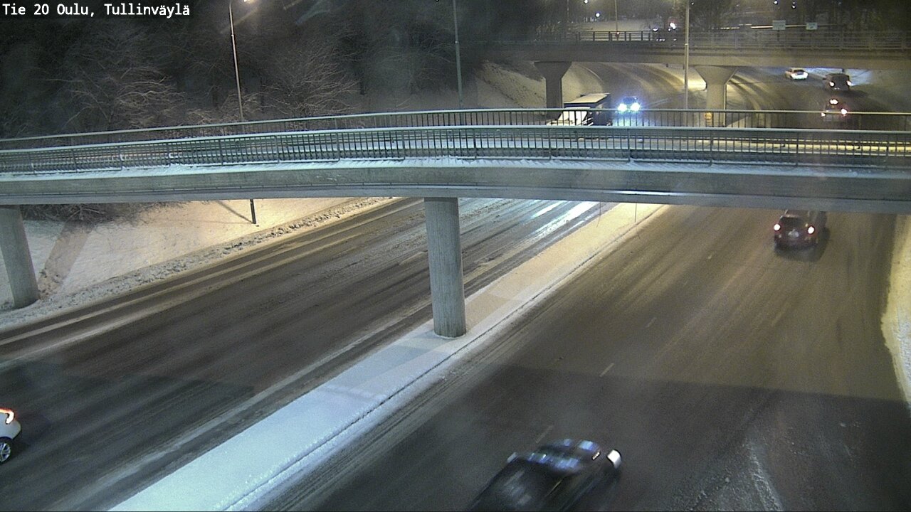 Weather Camera Image Väg 20 Uleåborg, Tullinväylä, Oulu, Pohjois-Pohjanmaa