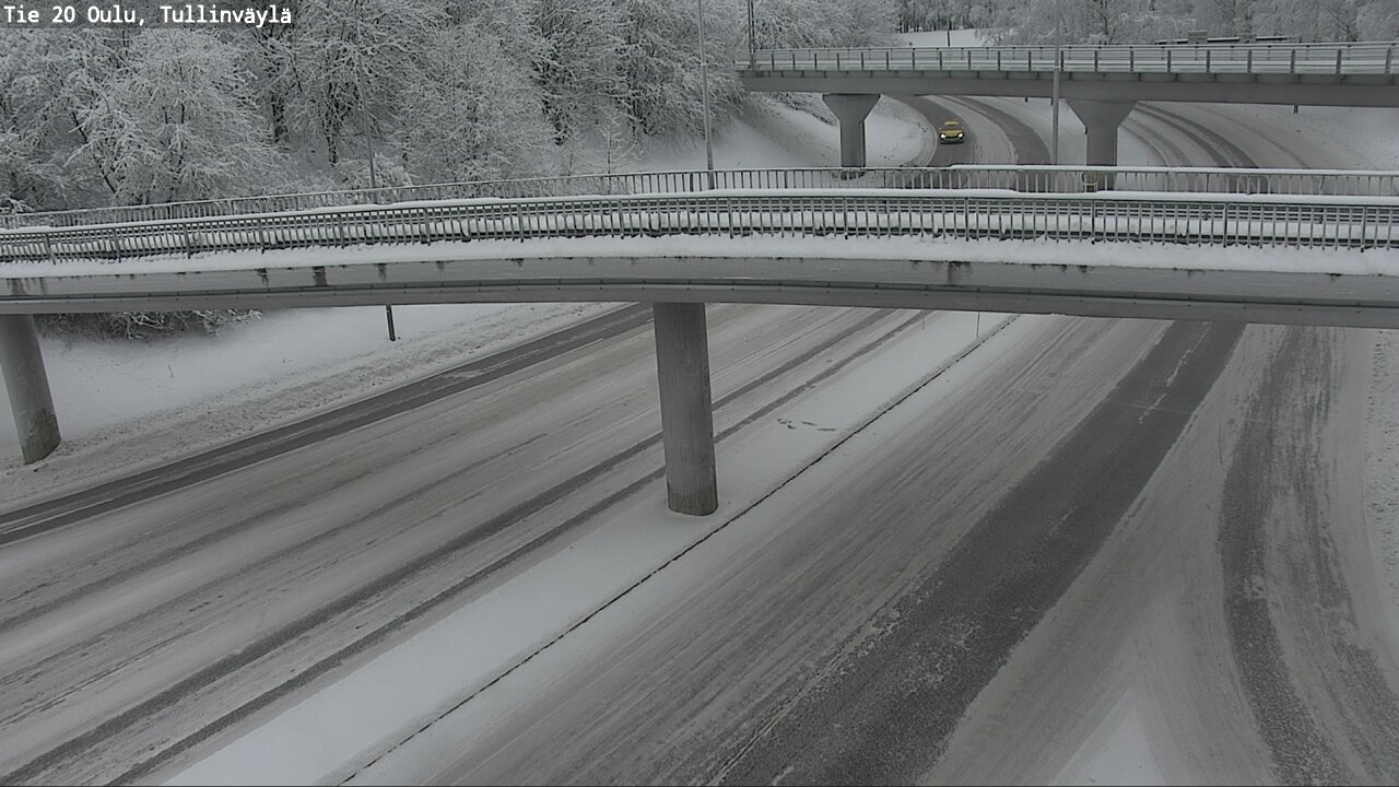 Weather Camera Image Väg 20 Uleåborg, Tullinväylä, Oulu, Pohjois-Pohjanmaa