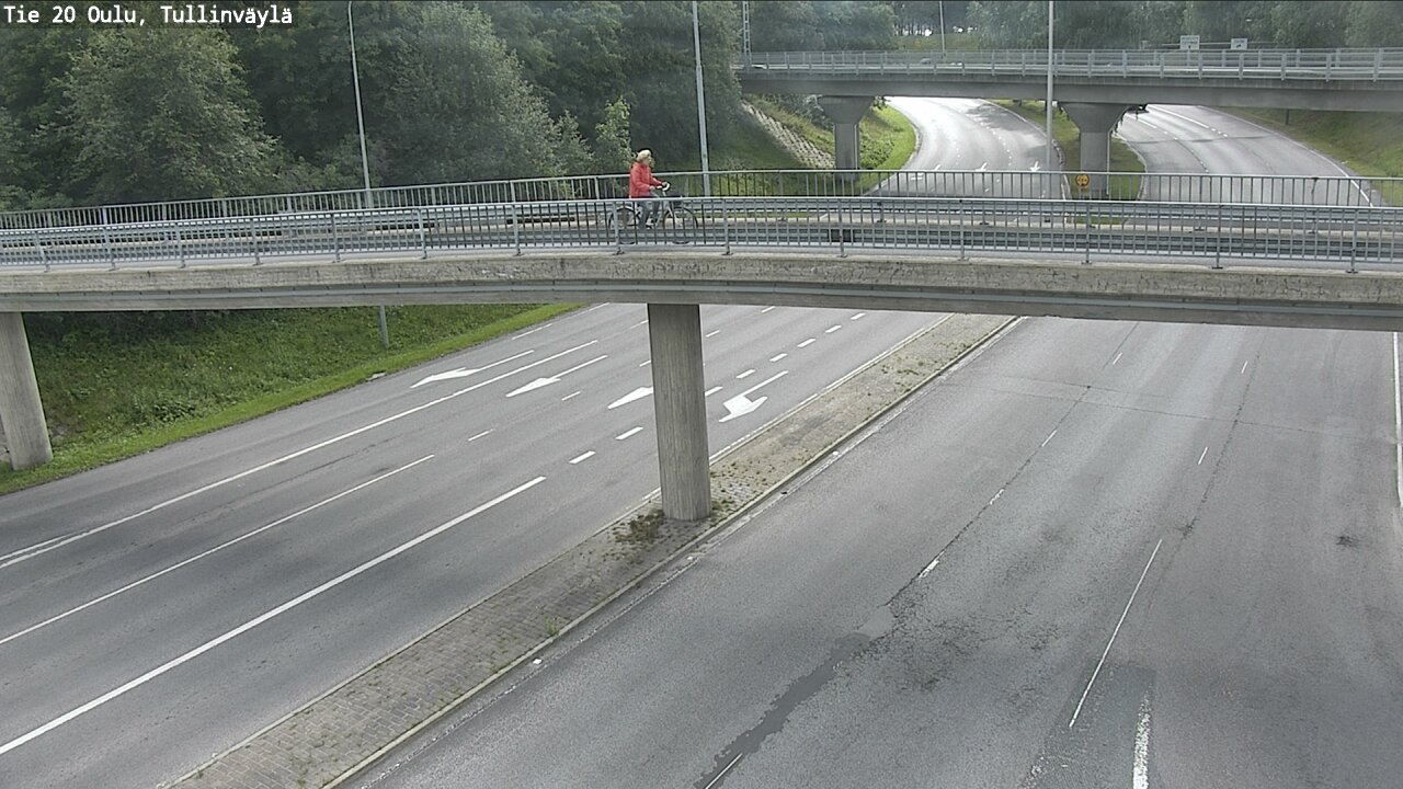 Weather Camera Image Road 20 Oulu, Tullinväylä, Oulu, Pohjois-Pohjanmaa