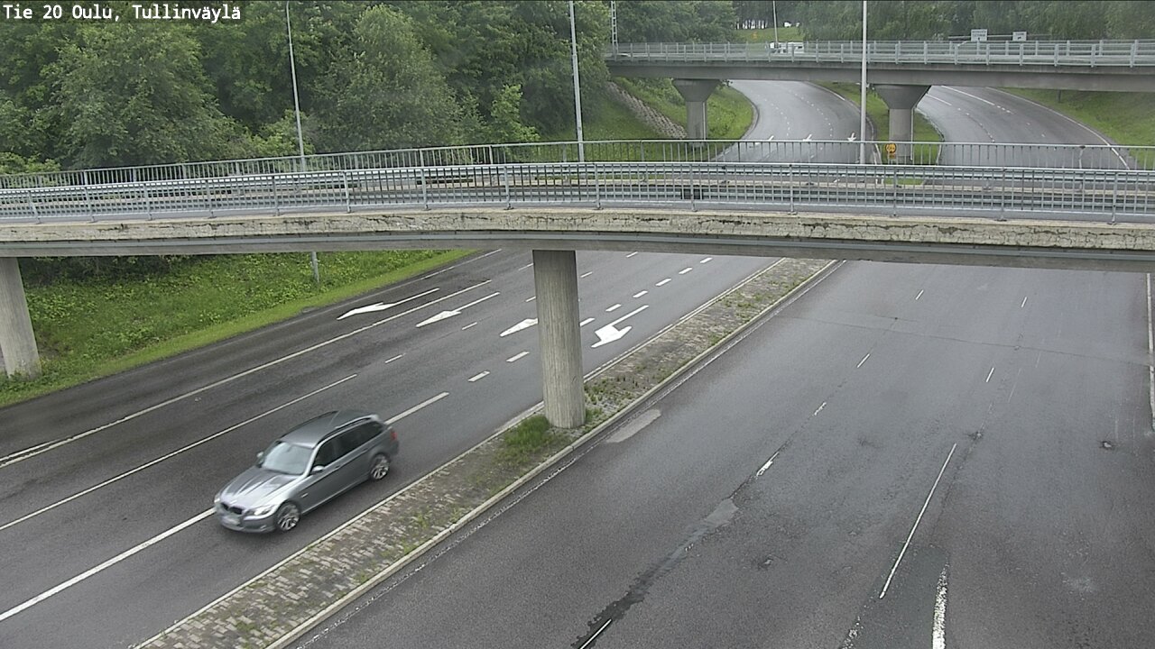 Weather Camera Image Väg 20 Uleåborg, Tullinväylä, Oulu, Pohjois-Pohjanmaa