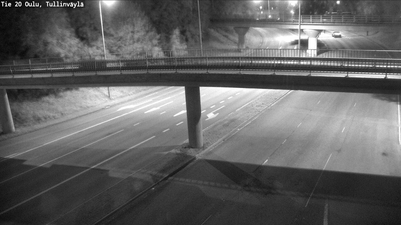 Weather Camera Image Road 20 Oulu, Tullinväylä, Oulu, Pohjois-Pohjanmaa