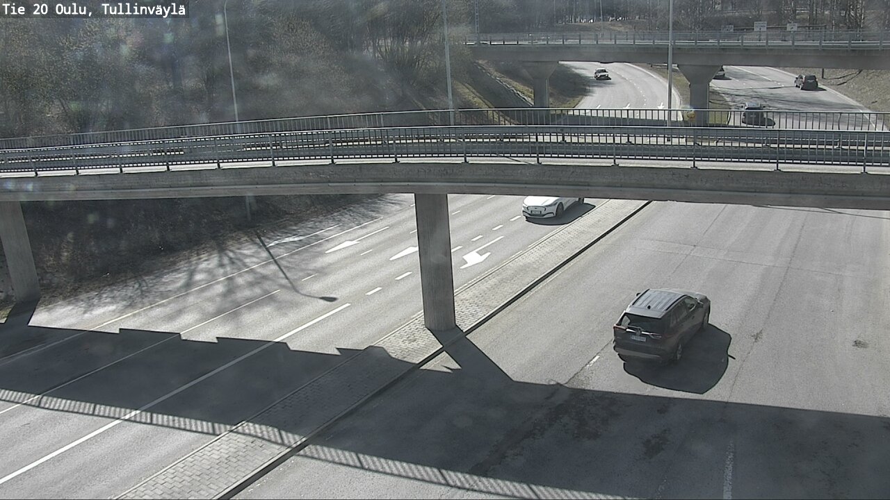 Weather Camera Image Road 20 Oulu, Tullinväylä, Oulu, Pohjois-Pohjanmaa