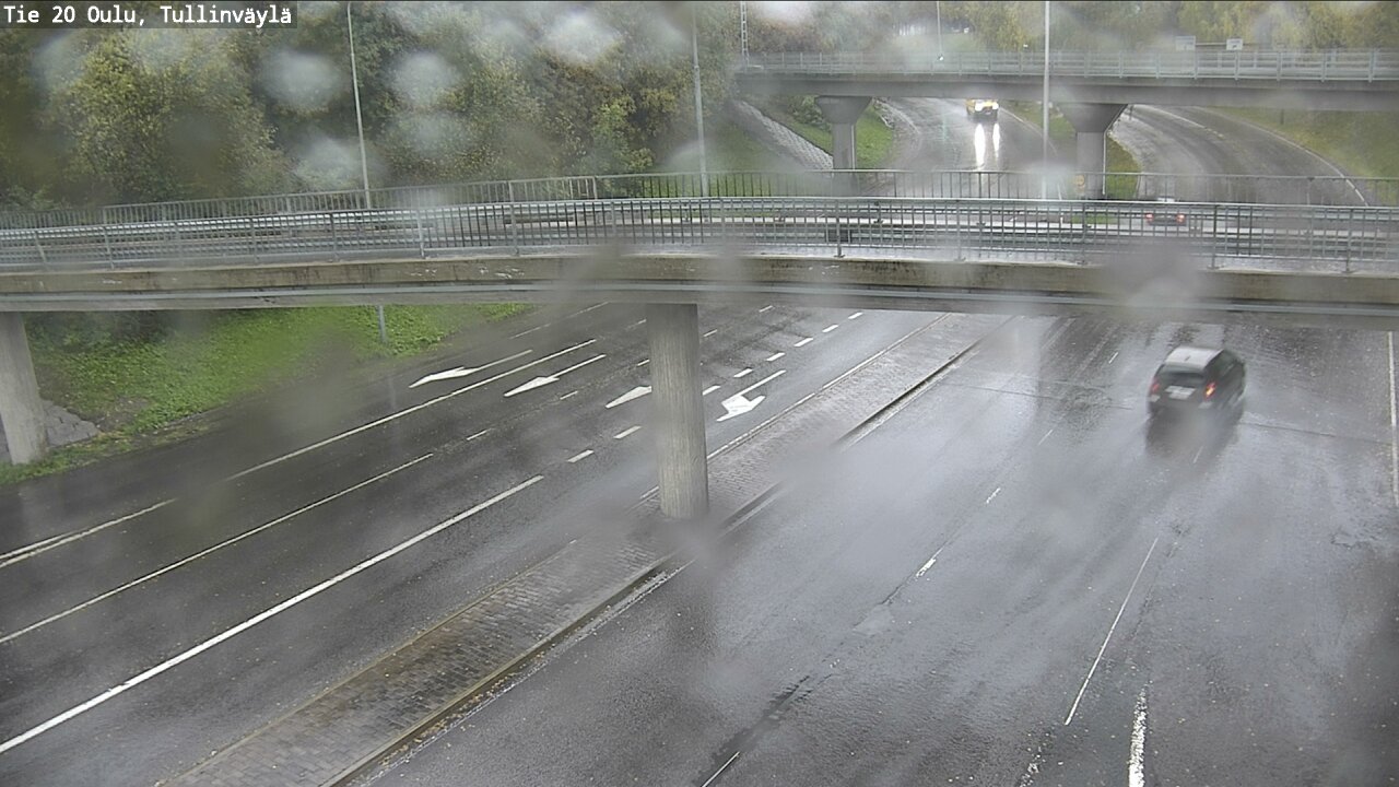Weather Camera Image Väg 20 Uleåborg, Tullinväylä, Oulu, Pohjois-Pohjanmaa