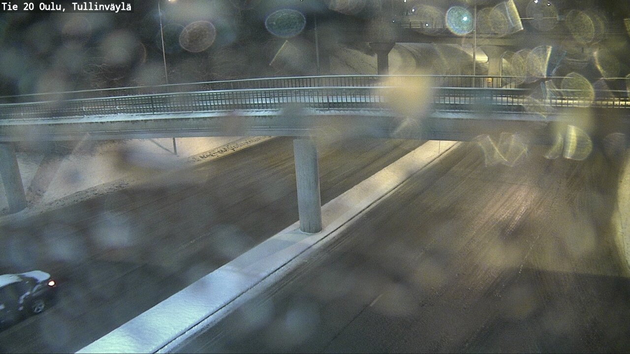 Weather Camera Image Väg 20 Uleåborg, Tullinväylä, Oulu, Pohjois-Pohjanmaa