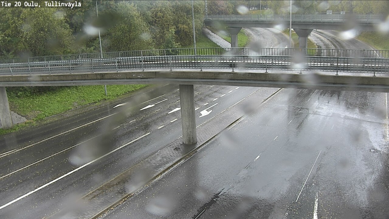 Weather Camera Image Road 20 Oulu, Tullinväylä, Oulu, Pohjois-Pohjanmaa