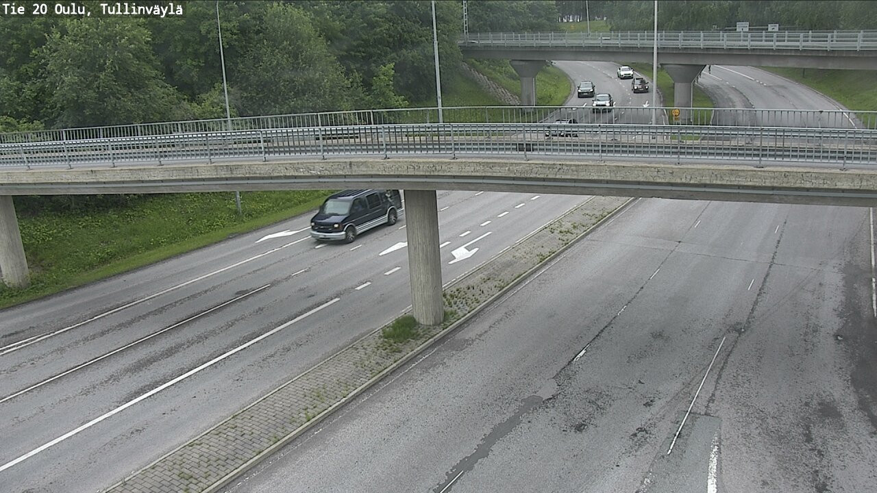 Weather Camera Image Väg 20 Uleåborg, Tullinväylä, Oulu, Pohjois-Pohjanmaa