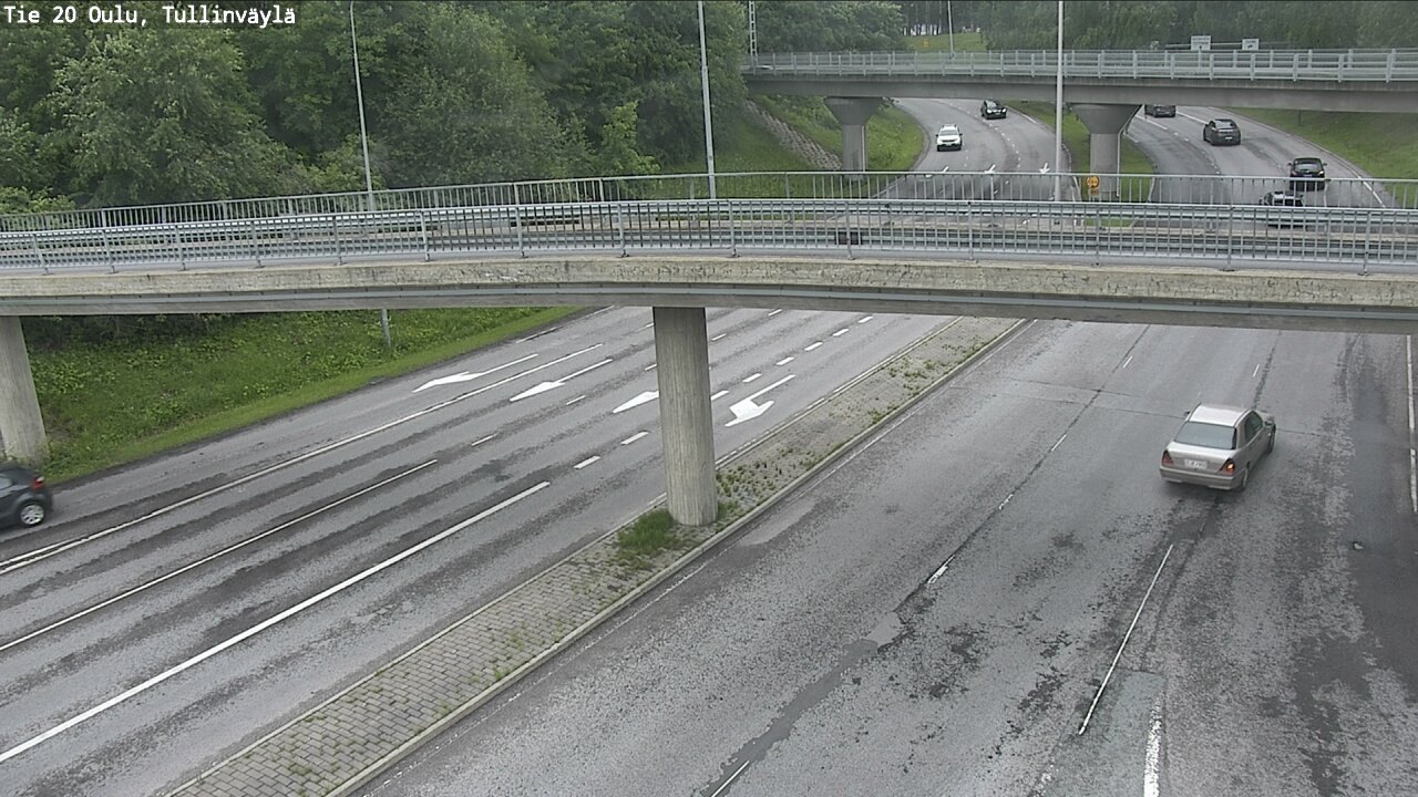 Weather Camera Image Väg 20 Uleåborg, Tullinväylä, Oulu, Pohjois-Pohjanmaa