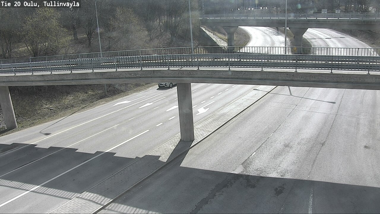 Weather Camera Image Road 20 Oulu, Tullinväylä, Oulu, Pohjois-Pohjanmaa