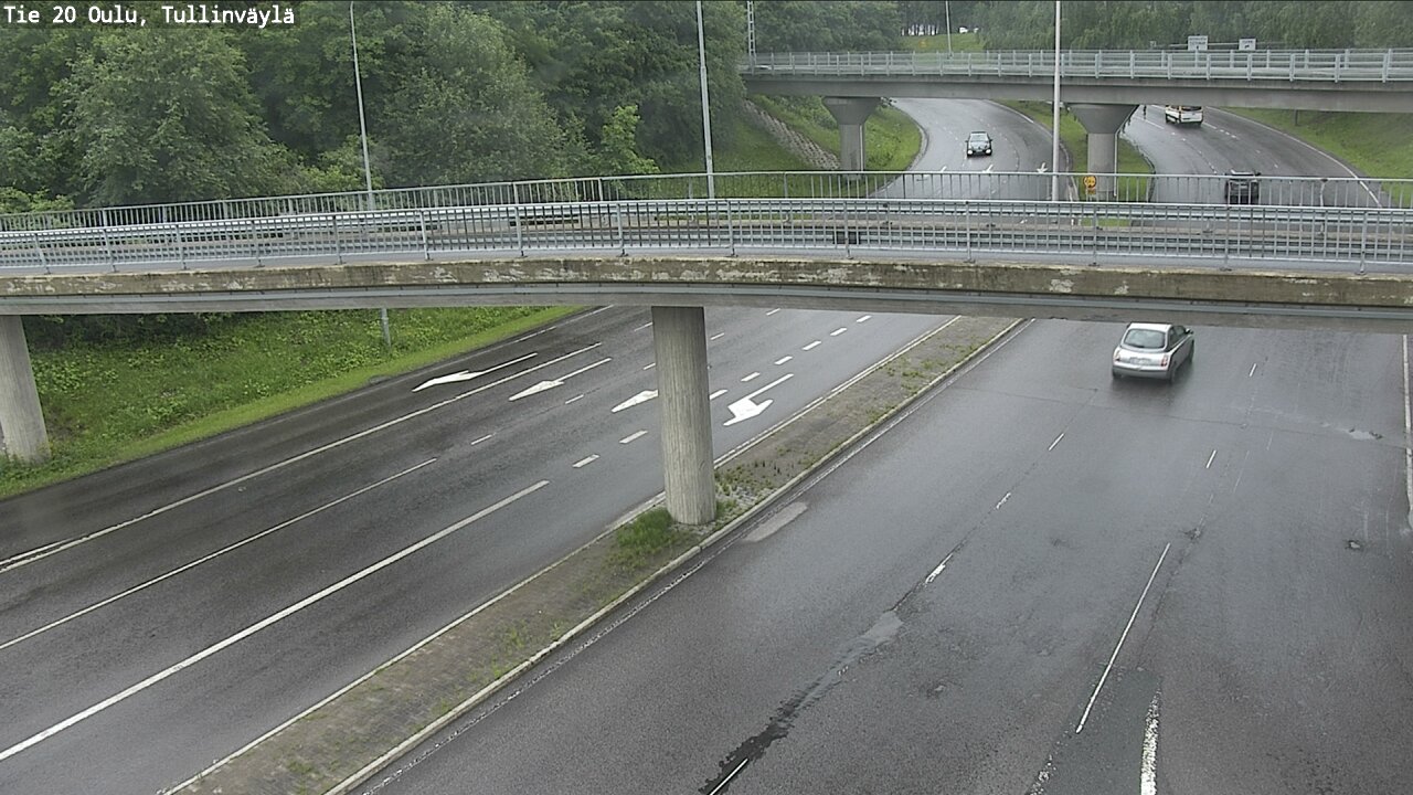 Weather Camera Image Väg 20 Uleåborg, Tullinväylä, Oulu, Pohjois-Pohjanmaa