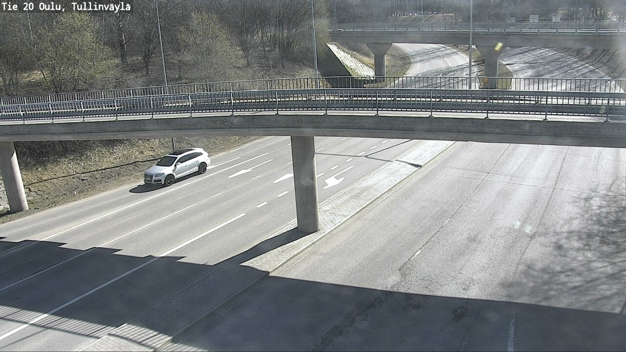 Weather Camera Image Road 20 Oulu, Tullinväylä, Oulu, Pohjois-Pohjanmaa