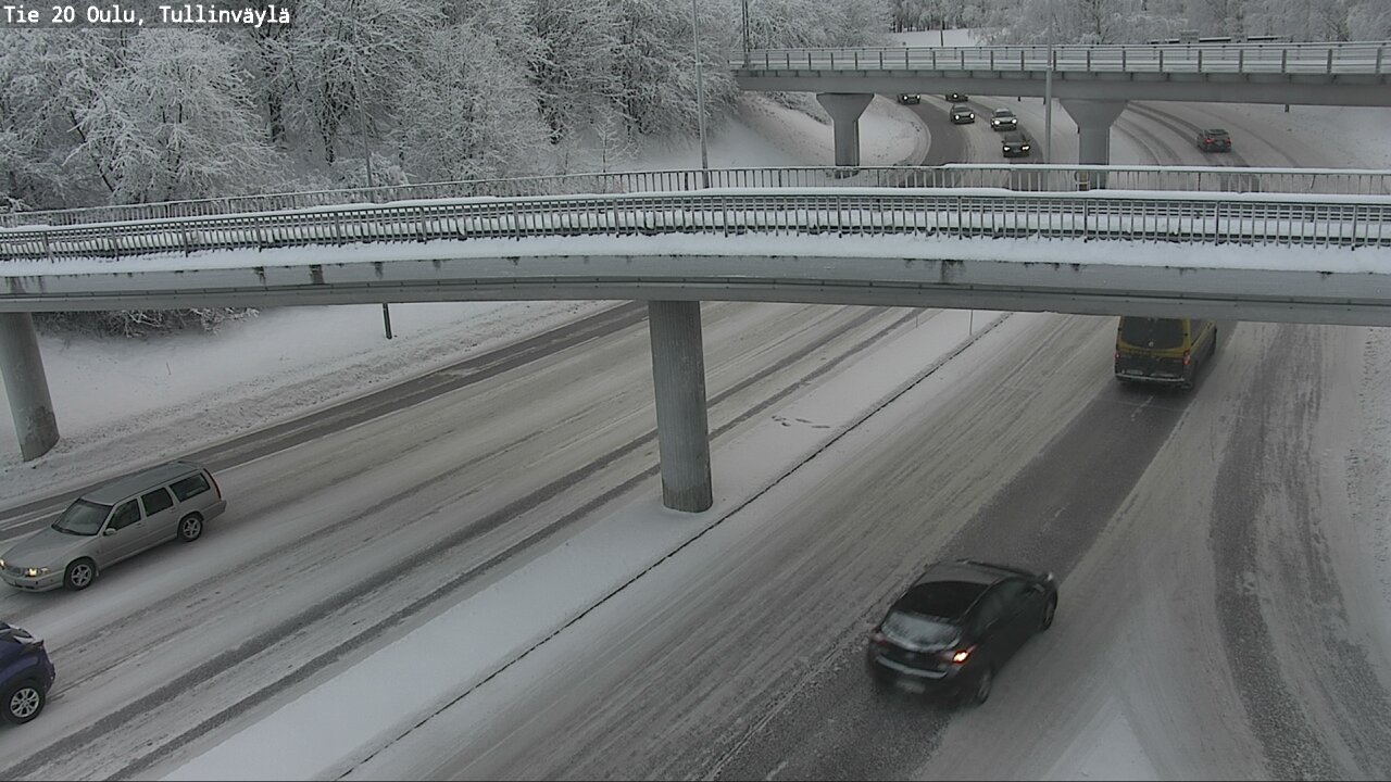 Weather Camera Image Väg 20 Uleåborg, Tullinväylä, Oulu, Pohjois-Pohjanmaa