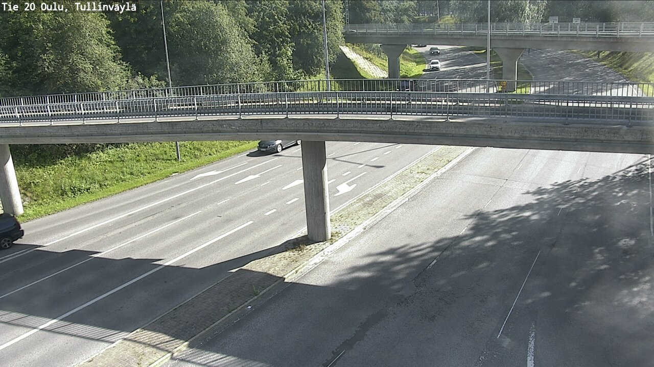 Weather Camera Image Road 20 Oulu, Tullinväylä, Oulu, Pohjois-Pohjanmaa