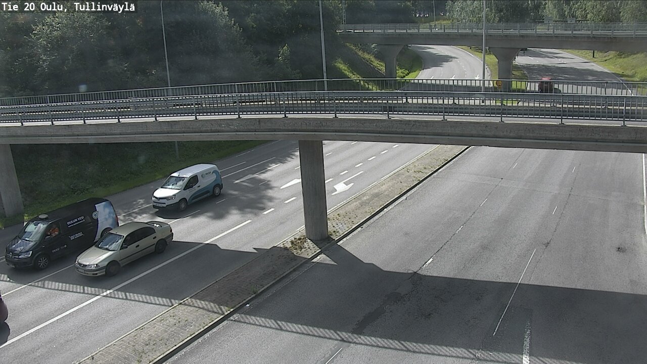 Weather Camera Image Road 20 Oulu, Tullinväylä, Oulu, Pohjois-Pohjanmaa