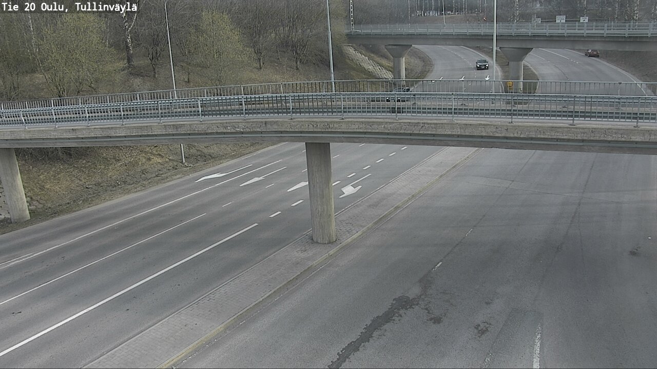 Weather Camera Image Road 20 Oulu, Tullinväylä, Oulu, Pohjois-Pohjanmaa
