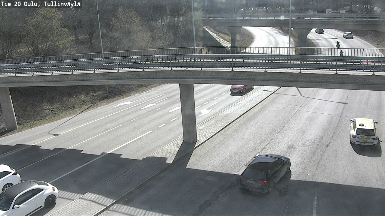 Weather Camera Image Road 20 Oulu, Tullinväylä, Oulu, Pohjois-Pohjanmaa