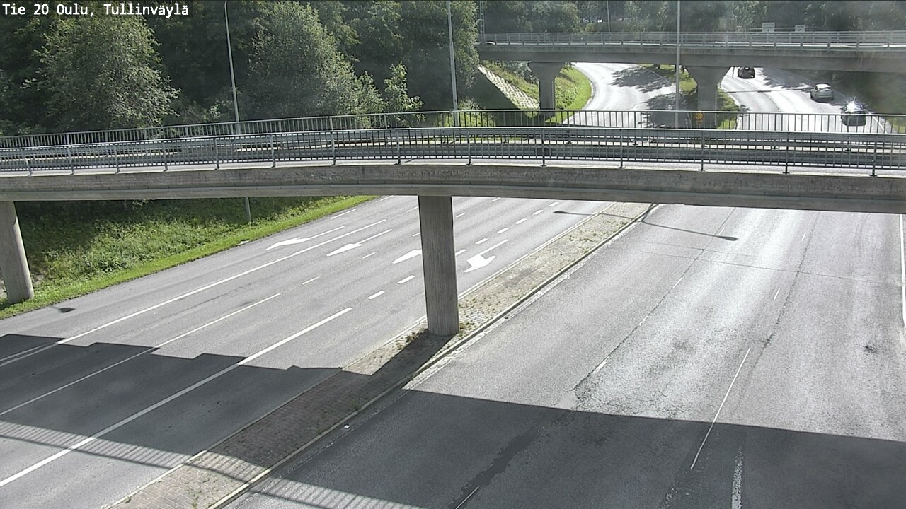 Weather Camera Image Road 20 Oulu, Tullinväylä, Oulu, Pohjois-Pohjanmaa