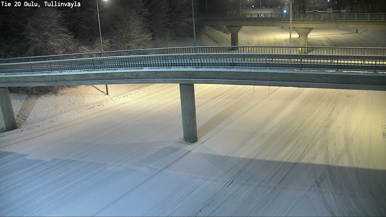 Kelikamerat Kuva Tie 20 Oulu, Tullinväylä, Oulu, Pohjois-Pohjanmaa