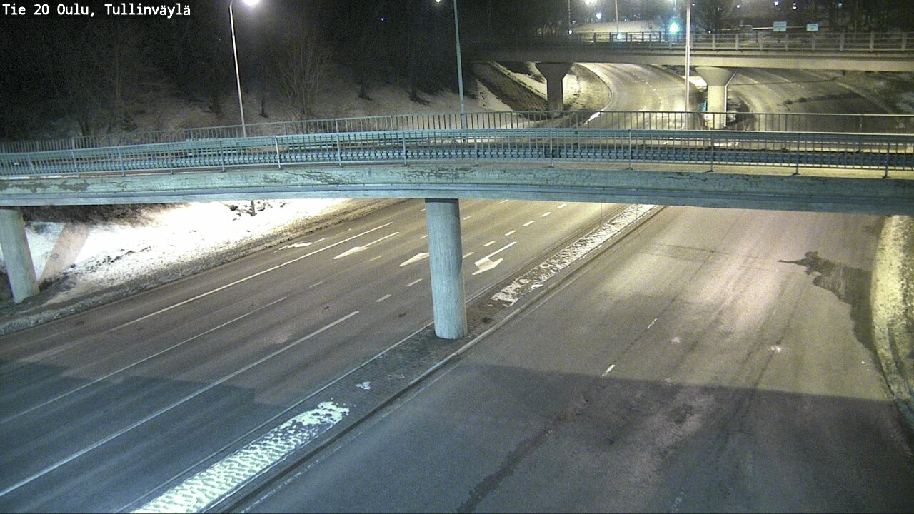 Kelikamerat Kuva Tie 20 Oulu, Tullinväylä, Oulu, Pohjois-Pohjanmaa