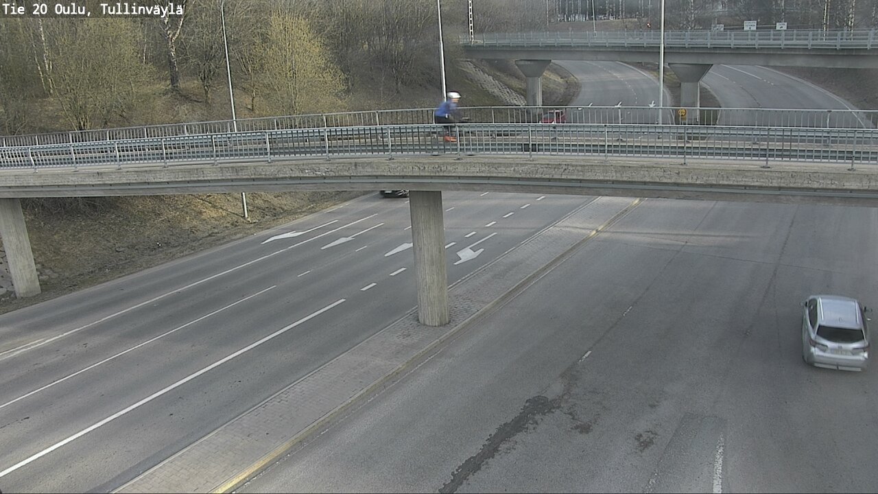Weather Camera Image Road 20 Oulu, Tullinväylä, Oulu, Pohjois-Pohjanmaa