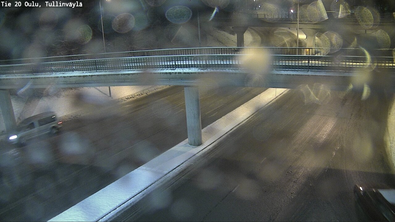 Weather Camera Image Väg 20 Uleåborg, Tullinväylä, Oulu, Pohjois-Pohjanmaa