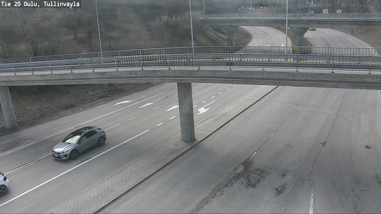 Weather Camera Image Road 20 Oulu, Tullinväylä, Oulu, Pohjois-Pohjanmaa