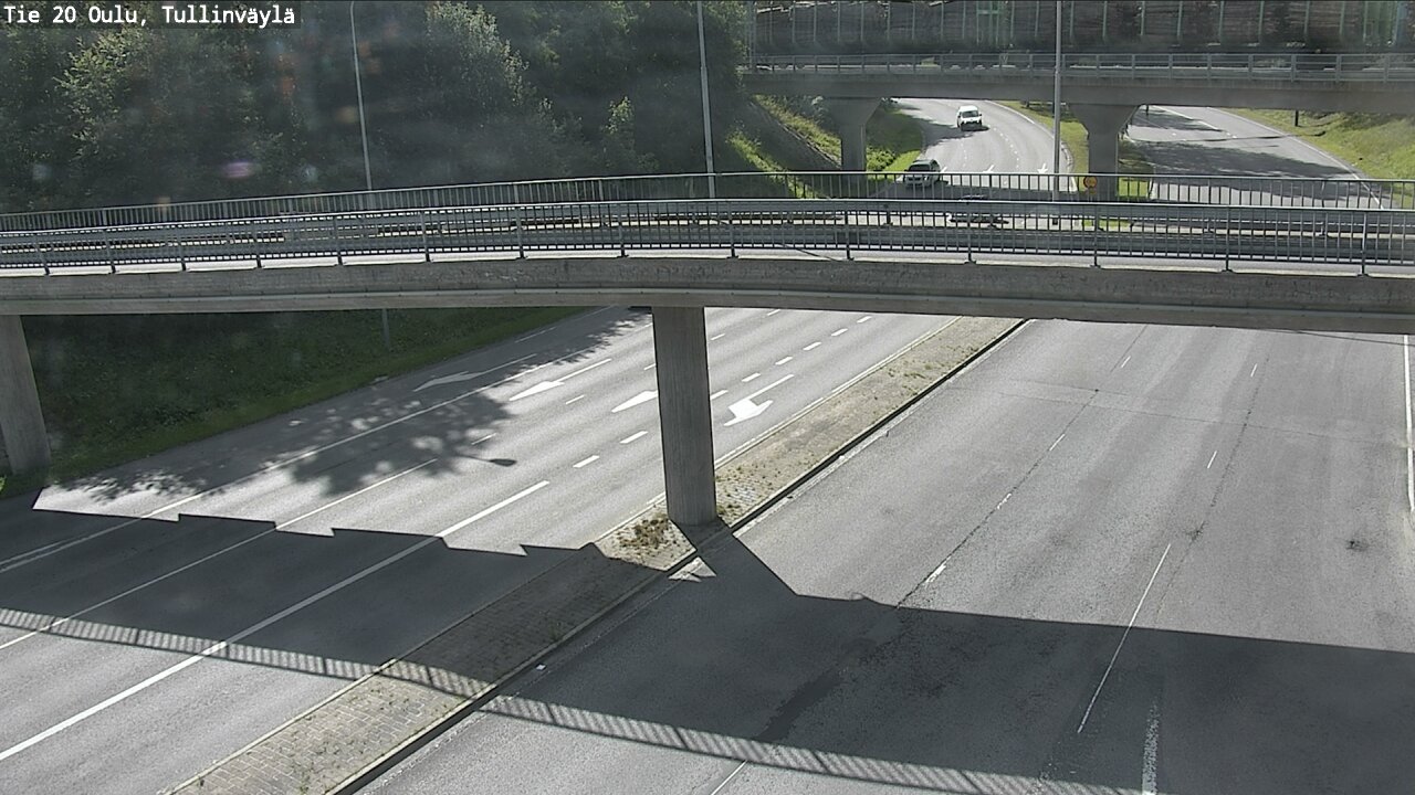 Weather Camera Image Road 20 Oulu, Tullinväylä, Oulu, Pohjois-Pohjanmaa