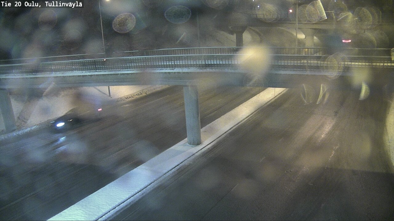 Weather Camera Image Väg 20 Uleåborg, Tullinväylä, Oulu, Pohjois-Pohjanmaa