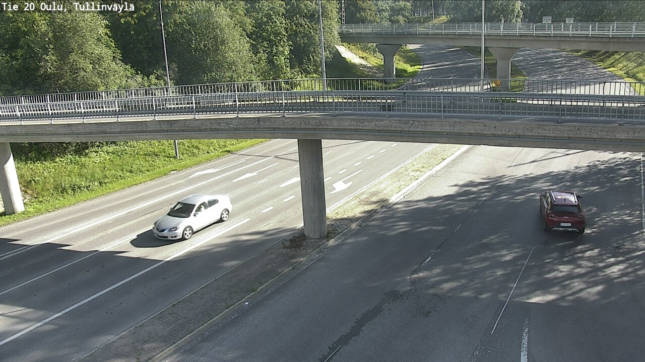 Weather Camera Image Road 20 Oulu, Tullinväylä, Oulu, Pohjois-Pohjanmaa