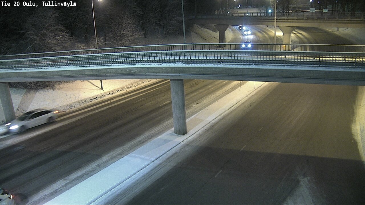 Weather Camera Image Väg 20 Uleåborg, Tullinväylä, Oulu, Pohjois-Pohjanmaa