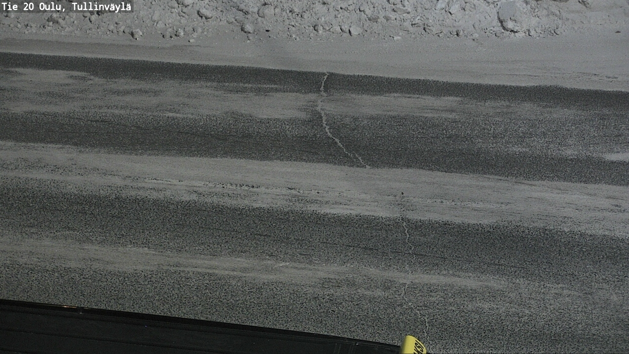 Weather Camera Image Road 20 Oulu, Tullinväylä, Oulu, Pohjois-Pohjanmaa