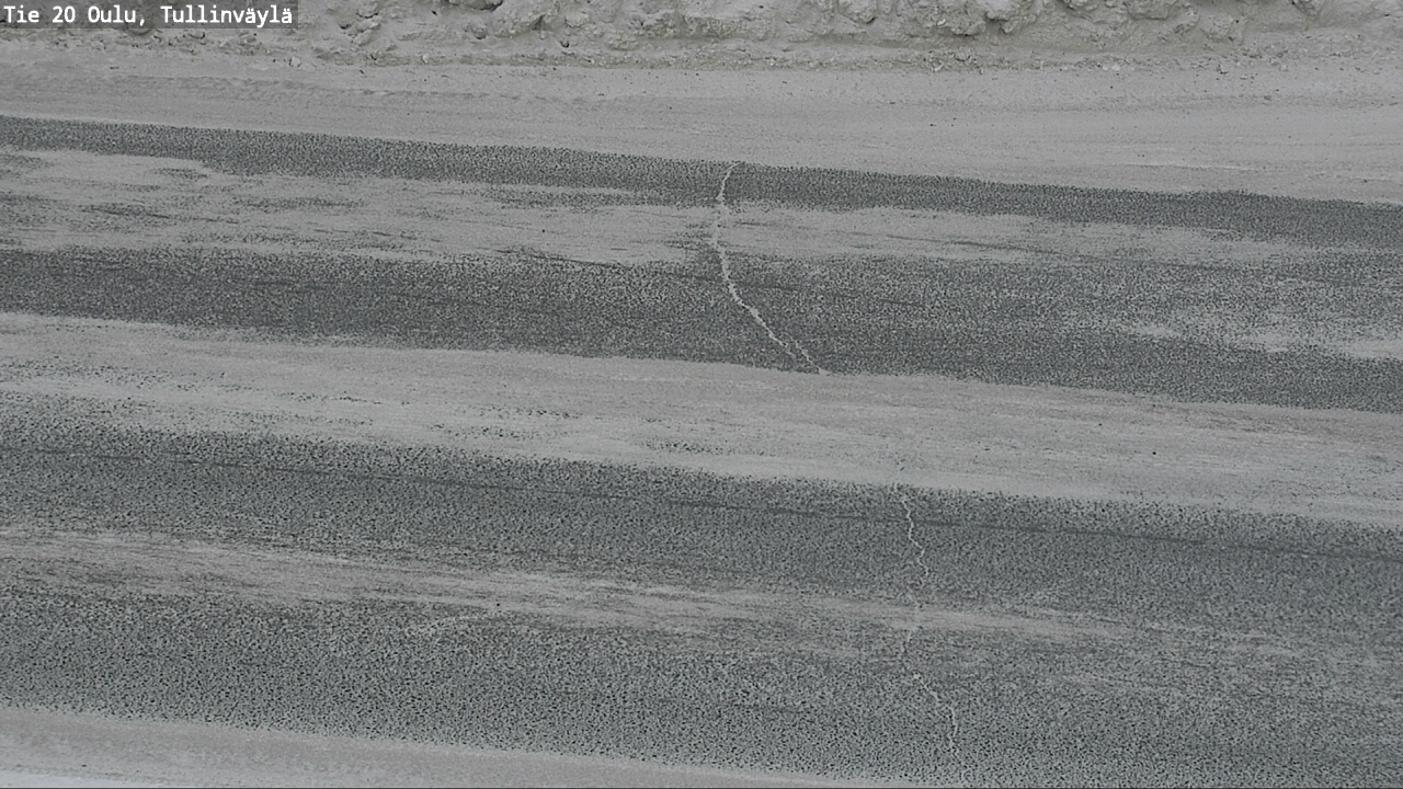 Weather Camera Image Väg 20 Uleåborg, Tullinväylä, Oulu, Pohjois-Pohjanmaa