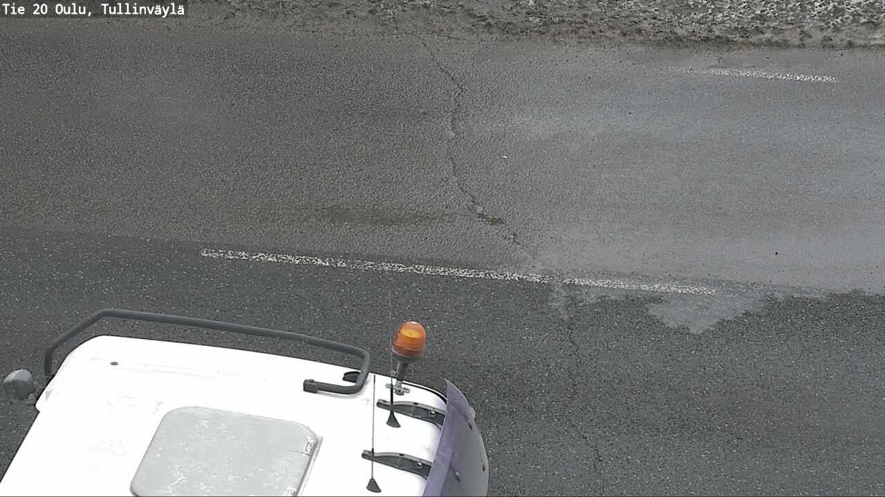 Weather Camera Image Road 20 Oulu, Tullinväylä, Oulu, Pohjois-Pohjanmaa