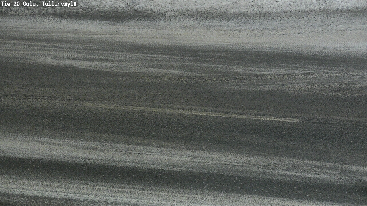 Weather Camera Image Road 20 Oulu, Tullinväylä, Oulu, Pohjois-Pohjanmaa