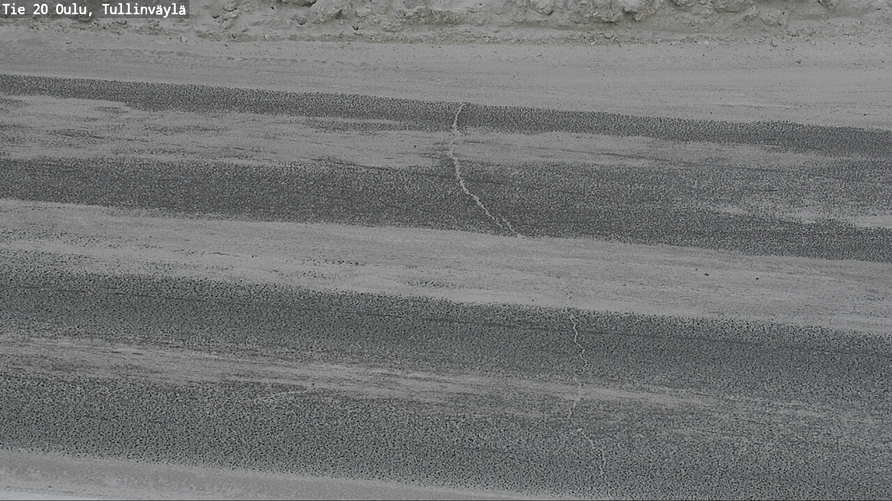 Weather Camera Image Väg 20 Uleåborg, Tullinväylä, Oulu, Pohjois-Pohjanmaa