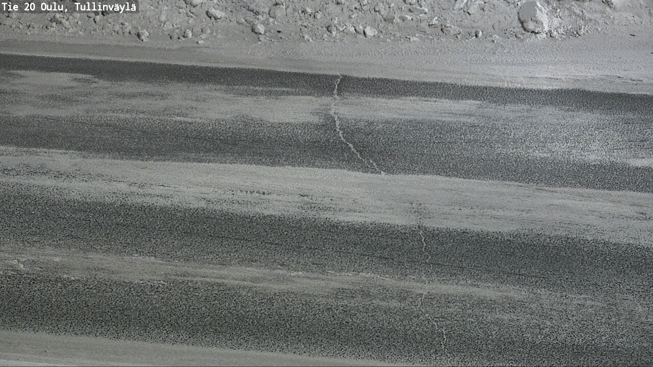 Weather Camera Image Road 20 Oulu, Tullinväylä, Oulu, Pohjois-Pohjanmaa