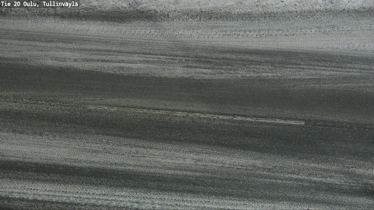 Weather Camera Image Road 20 Oulu, Tullinväylä, Oulu, Pohjois-Pohjanmaa