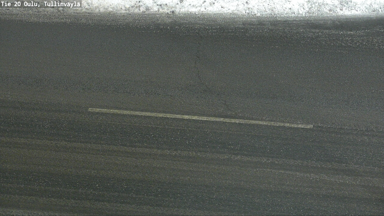 Weather Camera Image Road 20 Oulu, Tullinväylä, Oulu, Pohjois-Pohjanmaa