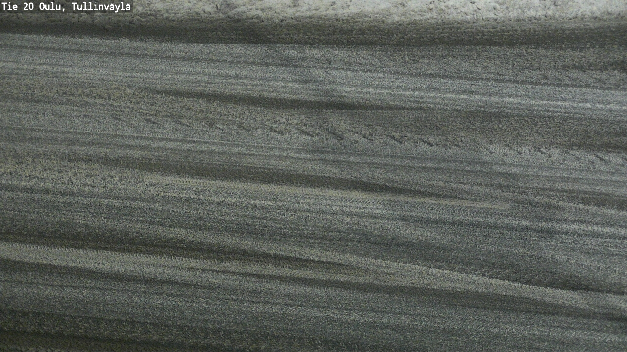 Weather Camera Image Road 20 Oulu, Tullinväylä, Oulu, Pohjois-Pohjanmaa