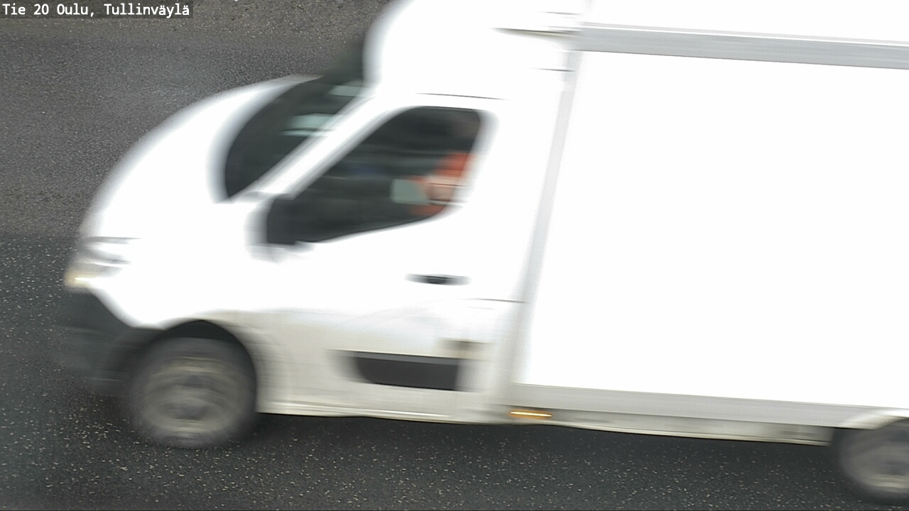Weather Camera Image Road 20 Oulu, Tullinväylä, Oulu, Pohjois-Pohjanmaa