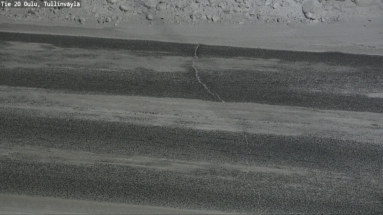 Weather Camera Image Road 20 Oulu, Tullinväylä, Oulu, Pohjois-Pohjanmaa