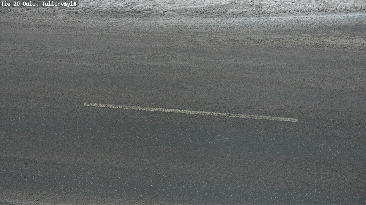 Weather Camera Image Road 20 Oulu, Tullinväylä, Oulu, Pohjois-Pohjanmaa