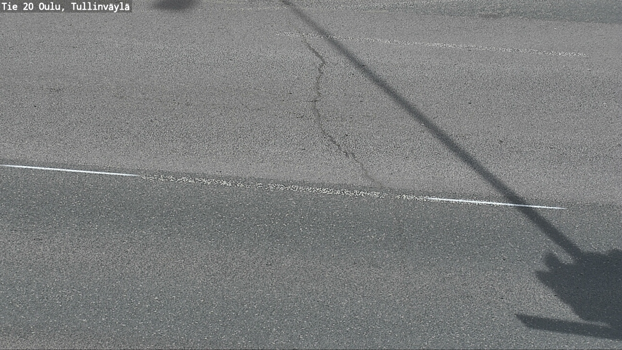 Weather Camera Image Road 20 Oulu, Tullinväylä, Oulu, Pohjois-Pohjanmaa