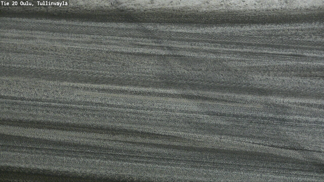 Weather Camera Image Road 20 Oulu, Tullinväylä, Oulu, Pohjois-Pohjanmaa